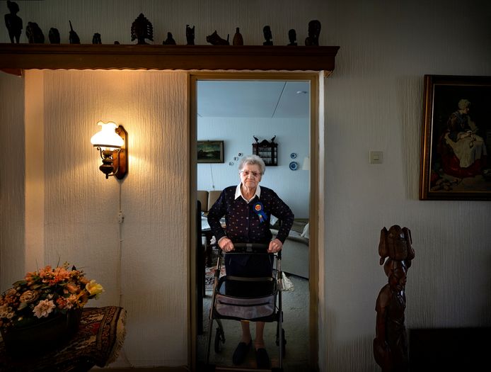 Dora van Asseldonk-Luyben wordt 100 jaar.