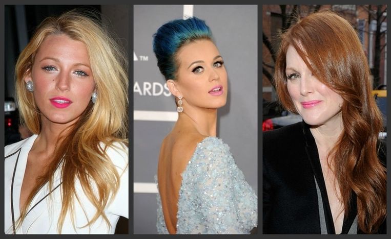 De Lip Kleur Van De Lente Hot Pink Nina Hln