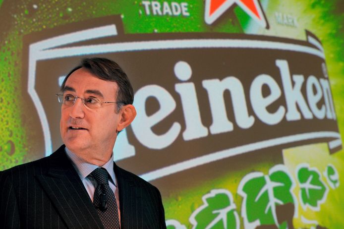 De Belg Jean-François van Boxmeer, CEO van Heineken.