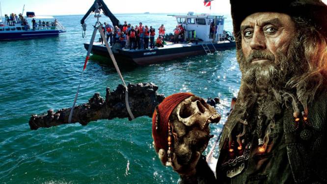 Hij stond bekend als woeste en genadeloze piraat, maar ontdekking in wrak van zijn schip toont andere kant van Zwartbaard