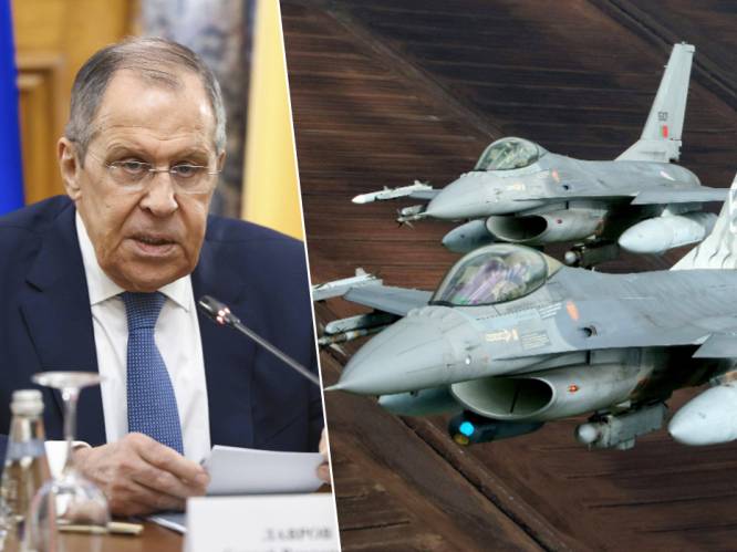 Westen “speelt met vuur” als het F-16's aan Oekraïne levert, aldus Russische buitenlandminister Lavrov