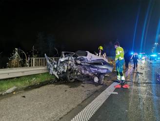 22-jarige vrouw op slag dood na ongeval op E17 in Waasmunster: wagen botst met truck en wordt daarna aangereden door andere wagen