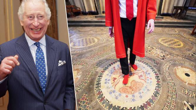 Wil je de plaats waar koning Charles wordt gekroond bezoeken? Dat kan... op je sokken