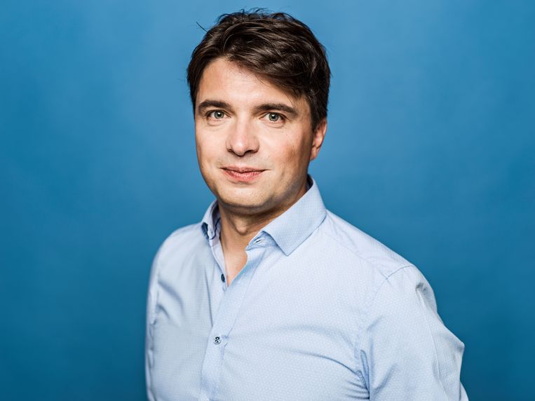 Michaël Van Droogenbroeck: ‘Het spaarboekje is een verliesboekje geworden. En dat zal niet veranderen.’ Beeld Johan Jacobs