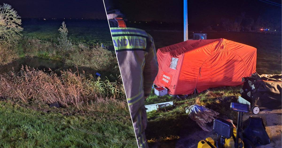 Ernstig ongeval in België: twee jongeren komen om het leven nadat auto in vijver belandt.