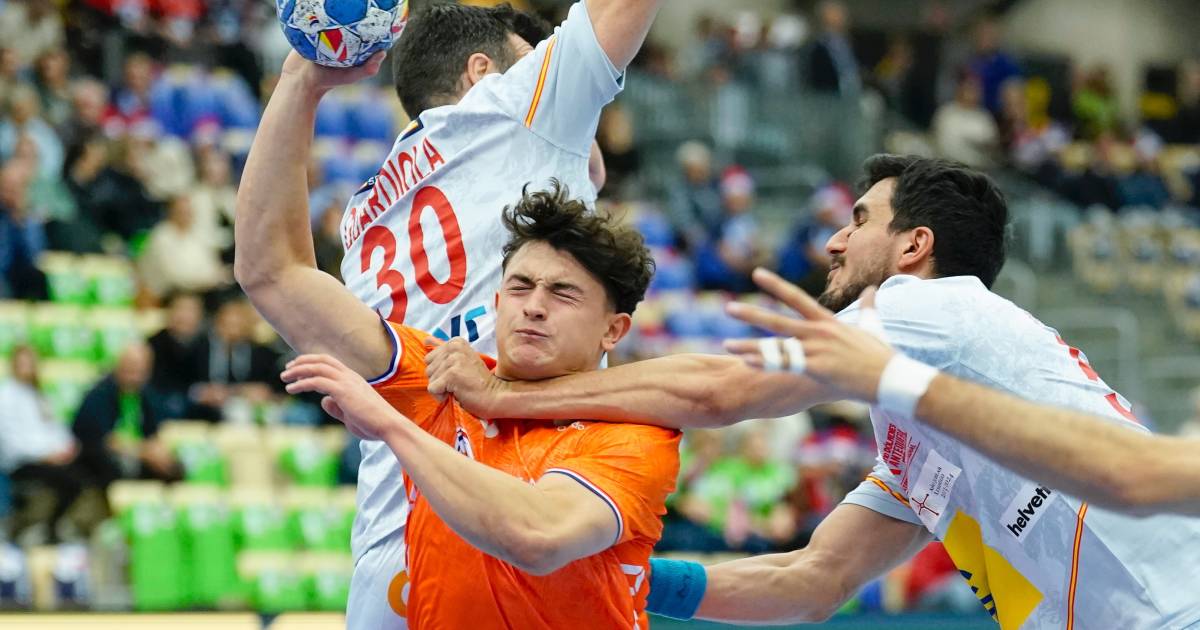 Middelburgs Handballspieler Houtepen verdoppelt seine Torausbeute für die niederländische Mannschaft |  Sport in Zeeland