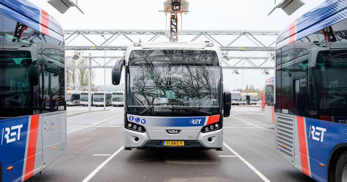 Houden stromen Schuldenaar Meer elektrische bussen in Rotterdam, Schiedam en Maassluis | Waterweg |  AD.nl