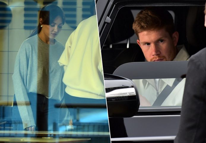 Kevin De Bruyne et son épouse, Michèle Lacroix, en plein tournage pour... McDonald's.