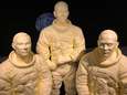 Voor alles een eerste keer: astronauten van Apollo 11-missie worden gehuldigd met sculptuur van boter