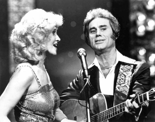Met Tammy Wynette, met wie hij van 1969 tot 1975 getrouwd was.