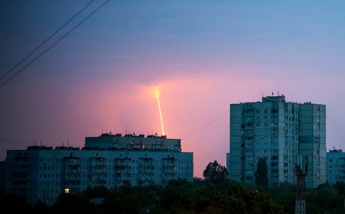 Российские ракеты были запущены из Белгородской области.