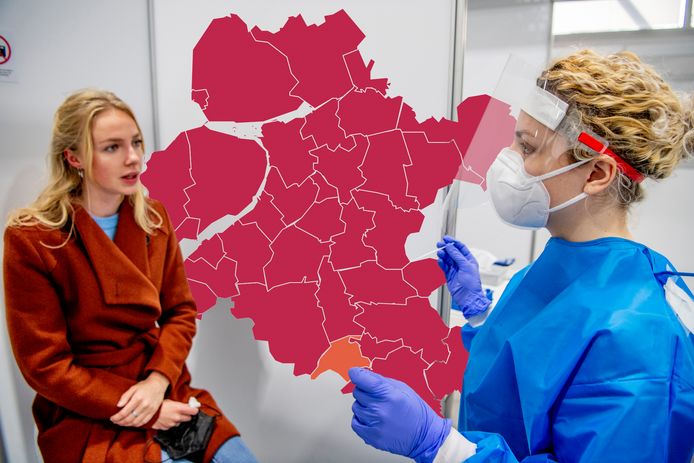 De coronakaart van woensdag 17 november