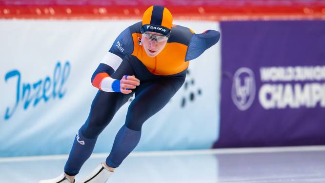 Schaatser Sijmen Egberts naar Jumbo-Visma: ‘Dit is waar ik de hele juniorentijd op zat te wachten’