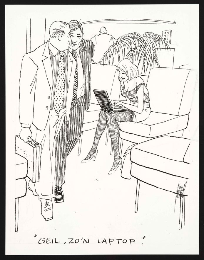 Werk van Peter van Straaten, nu te zien in het Allard Pierson Museum.