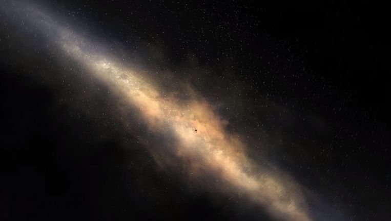 Still uit de trailer van The Farthest. Beeld   