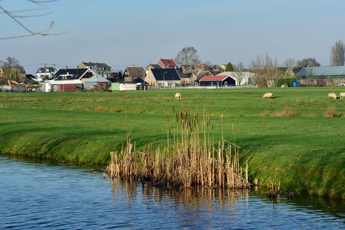 Polder Middelblok bij Gouderak, foto ter illustratie.