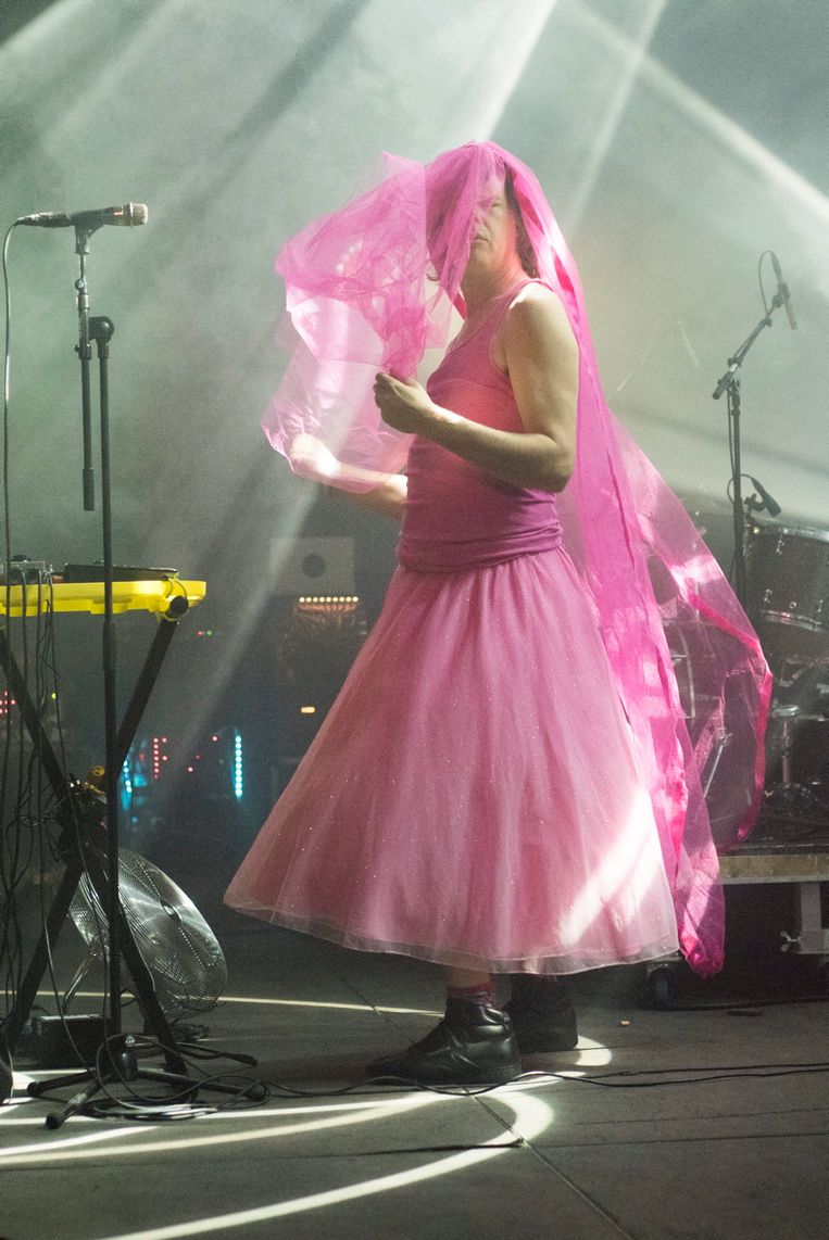Liars op Sonic City Beeld Alex Vanhee