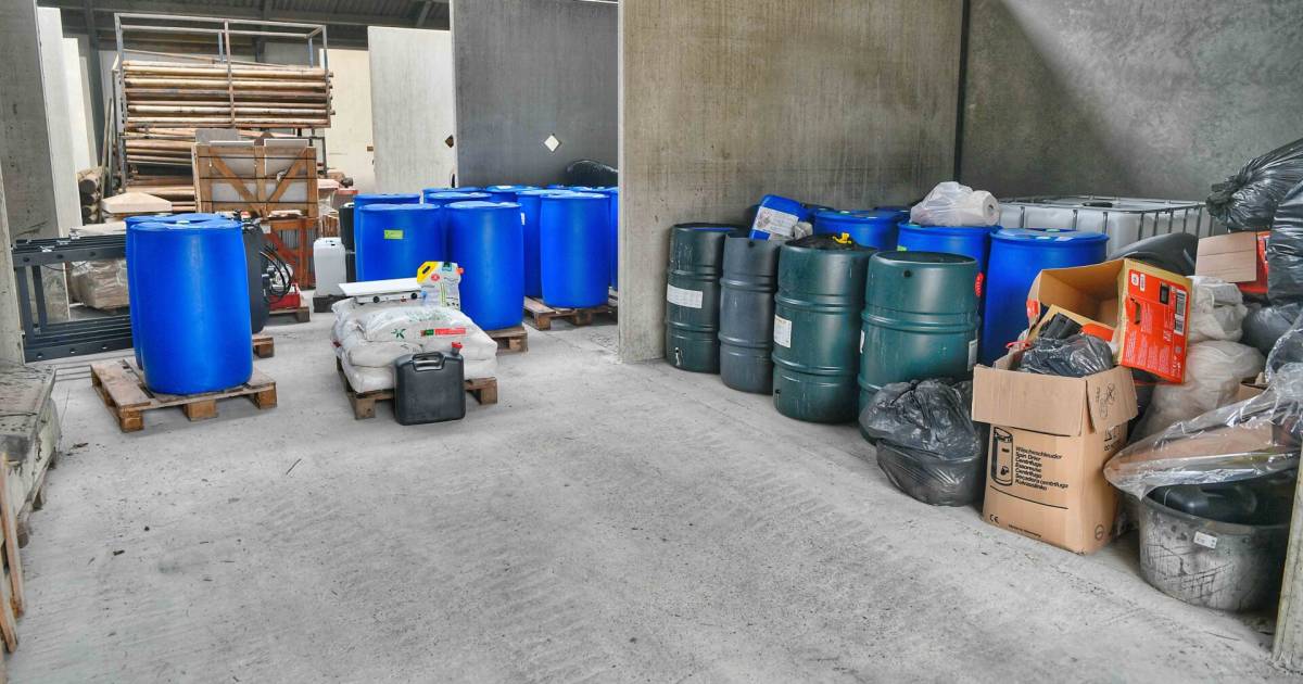 Opslag voor drugslab ontdekt in Casteren: man (63) aangehouden, gevonden chemicaliën vernietigd