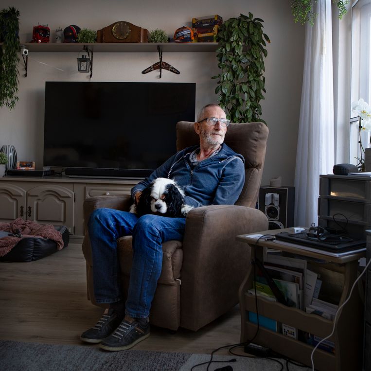 Bart van der Linden, thuis in Zegveld. Beeld Pauline Niks