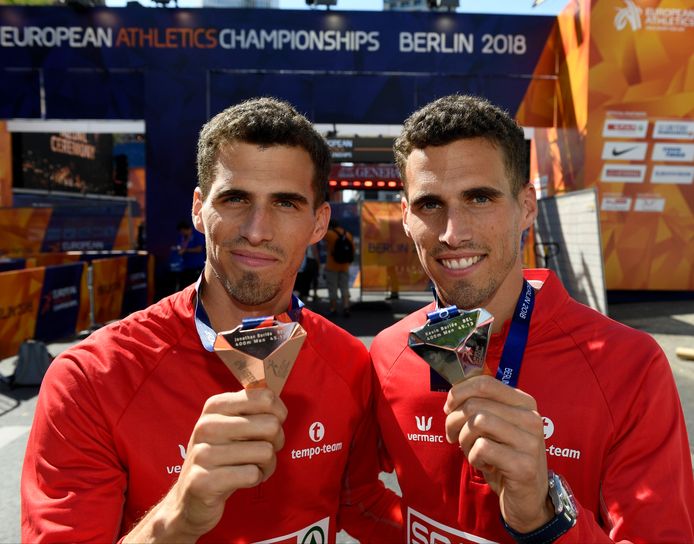 Kevin en Jonathan Borlée kenden ook individueel succes op het EK. De broers liepen naar zilver en brons op de 400m.