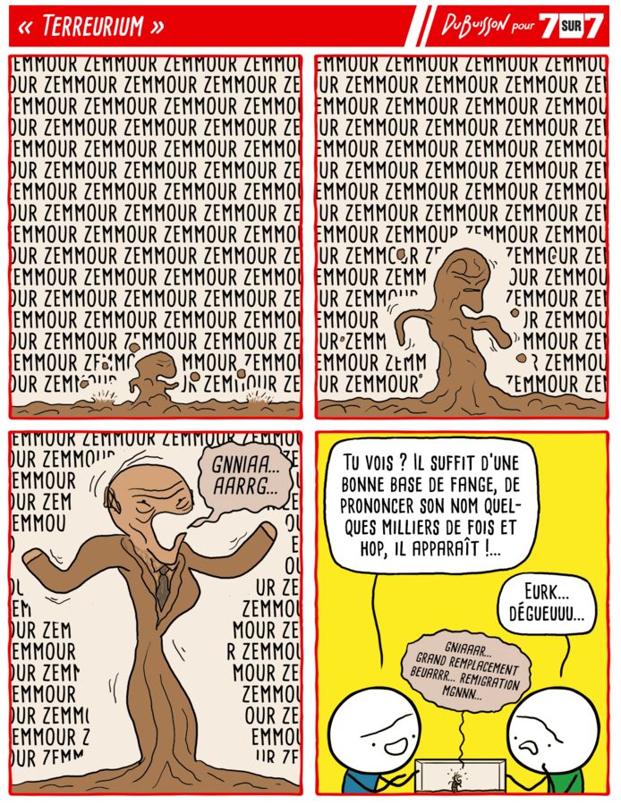 "Terreurium", lundi 25 octobre 2021