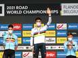 Ganna champion du monde du contre-la-montre, Van Aert et Evenepoel sur le podium