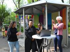 Drie meiden streden lang voor een ontmoetingsplek in Dauwendaele en die is nu eindelijk feestelijk geopend