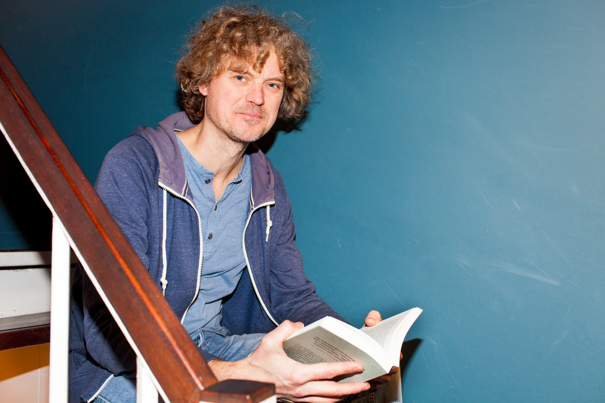 Ronnie Terpstra van boekhandel Van der Velde, Leeuwarden Beeld Renate Beense