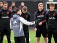 HERBELEEF. Rode Duivels trainden vandaag voor het eerst onder Tedesco, onder anderen Lukaku en De Bruyne ontbraken