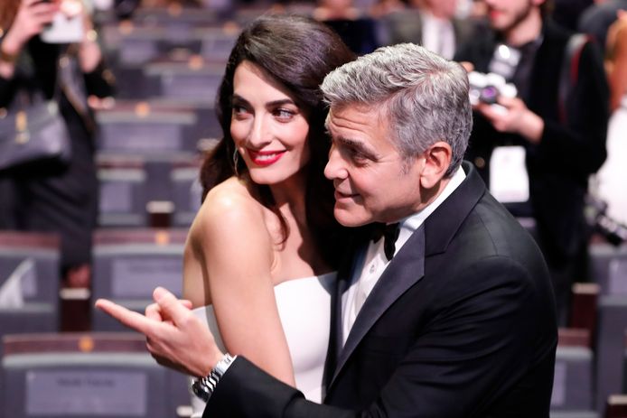 George en Amal Clooney