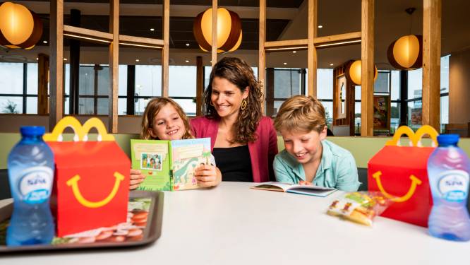 Happy Meal als wapen tegen ontlezing tijdens Kinderboekenweek