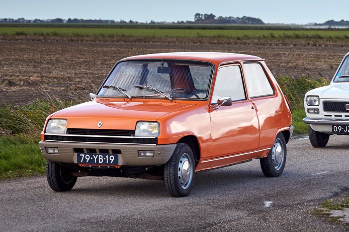 De Renault 5 zoals hij in de jaren zeventig furore maakte.