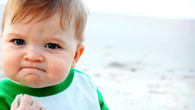 Zo ziet Success Kid er nu uit