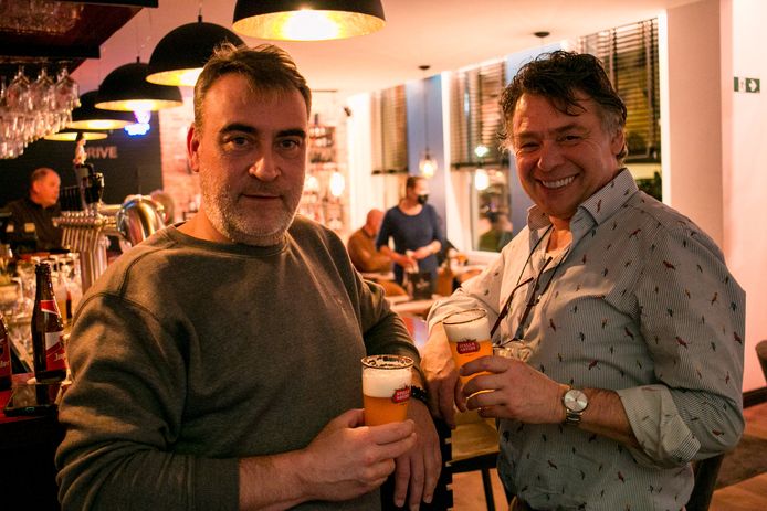 Uitbaters Wim De Schryver en Herman Bertier.