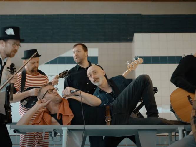 Folkband Circo Maximo filmt videoclip in oude zwembaden van Heist: “Nummer is een ode aan jeugdjaren en topsporters”