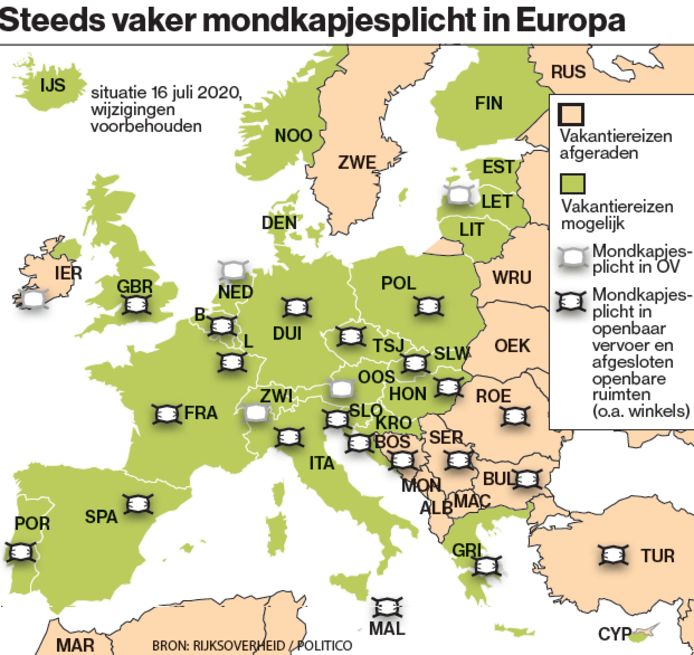 Coronavirus Leeft Weer Op In Frankrijk Ook In Vakantiegebieden Buitenland Ad Nl