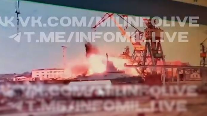 Zelensky: “Russisch oorlogsschip Askold verwoest”