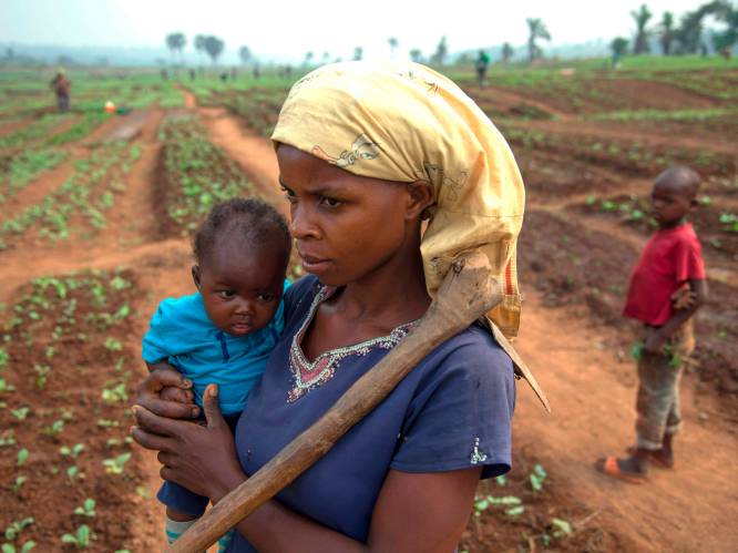 Twee miljoen kinderen in Congo dreigen van honger te sterven