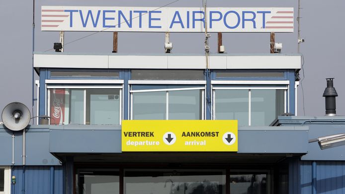 De luchthaven van Twente.