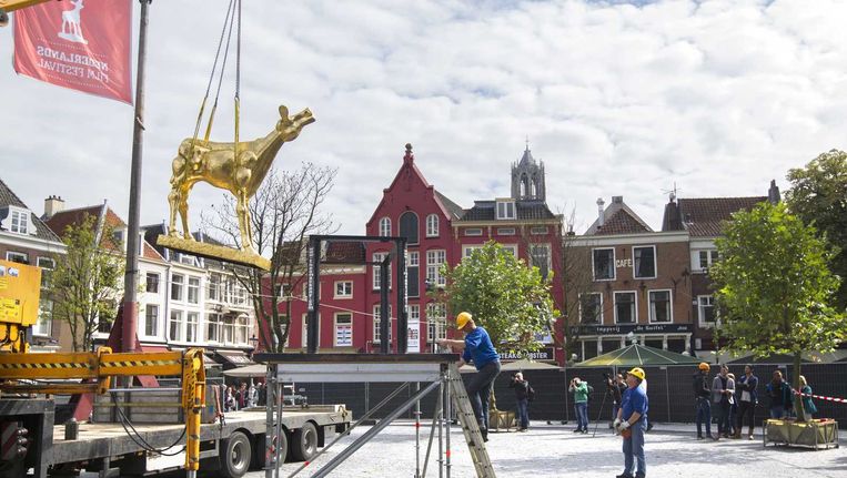 Utrecht, waar net het Nederlands Film Festival van start is gegaan, is ook een van de steden waar wordt geëxperimenteerd met het basisinkomen. Beeld anp
