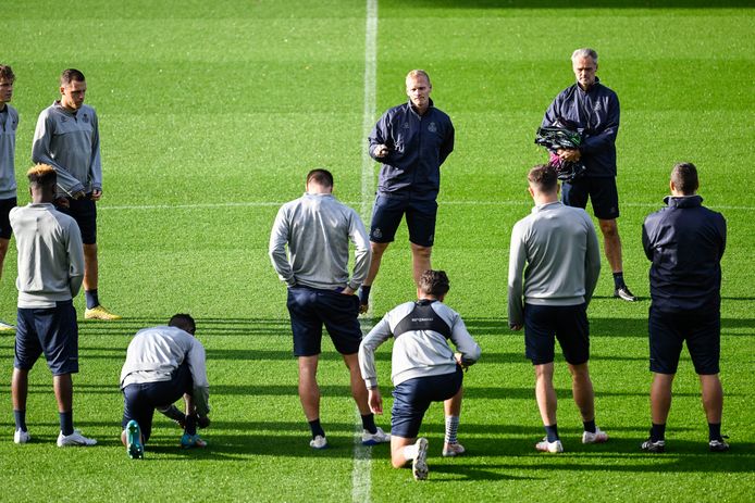 Karel Geraerts: "Ik verwacht veel op training, en spelers die veel geven op training, zien dat vroeg of laat beloond."