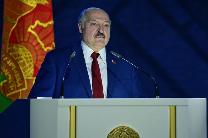 De Wit-Russische dictator Loekasjenko