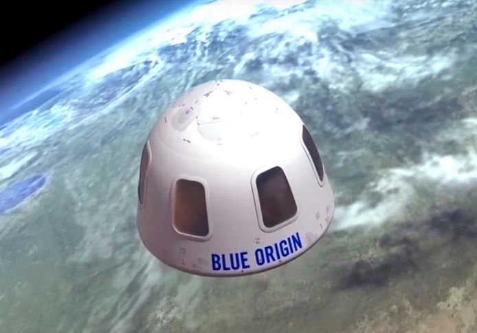 Het ruimtevaartbedrijf Blue Origin wil op 20 juli voor het eerst toeristen naar de ruimte brengen.