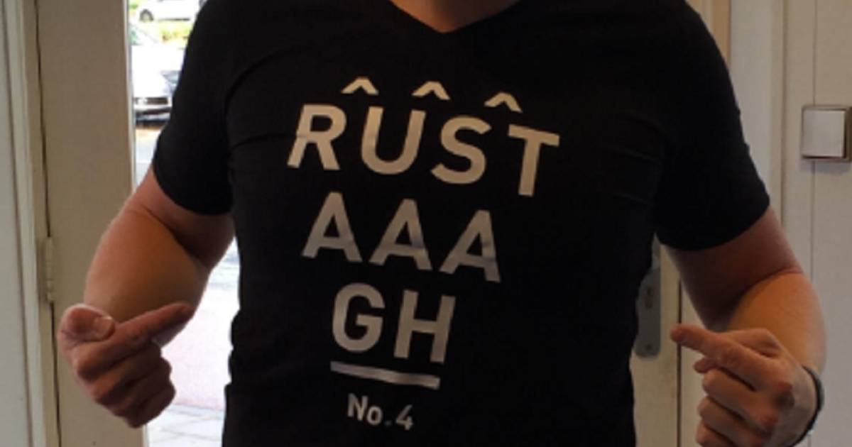 'Rustaaagh'-shirt te koop bij broertje van ADO-speler | Nederlands ...