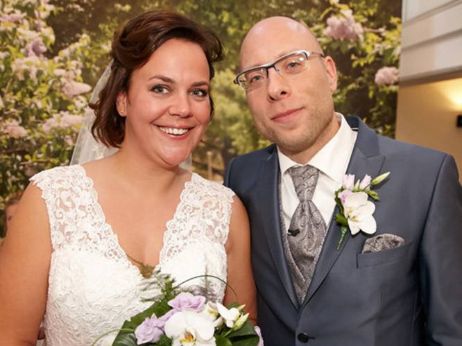 Patty en Bram uit Married at first sight vieren acht jaar liefde: ‘Nog steeds gelukkig’