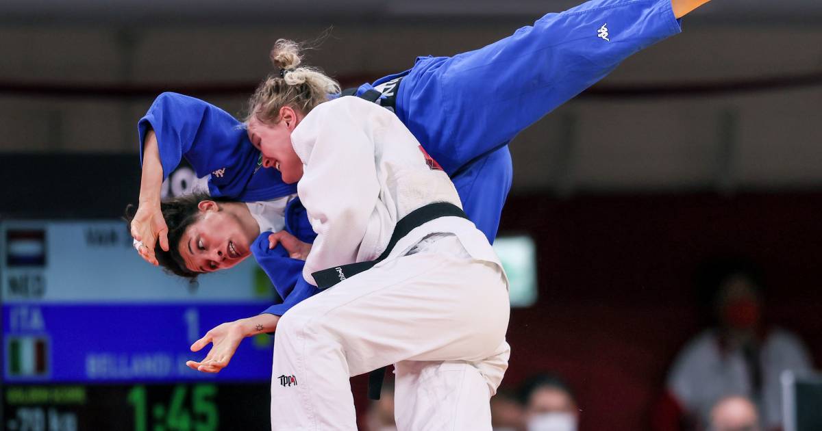 LIVE | Judoka Van Dijke in halve finales, Van 't End mat ...