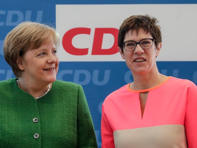 Wordt Annegret Kramp-Karrenbauer klaargestoomd tot Merkels opvolgster?