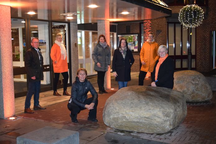 Nunspeet doet mee aan de actie Orange the World. Dat gebeurde op initiatief van Gemeentebelang.