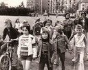 Avondvierdaagse  in Tuinzigt in 1977.
