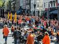 Koningsdag 2022 op de Grote Markt in Breda.